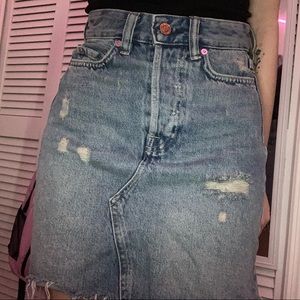 Denim H&M skirt